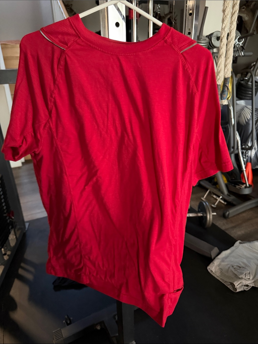 MPG Men's Bright Red Short-Sleeve Performance Tee